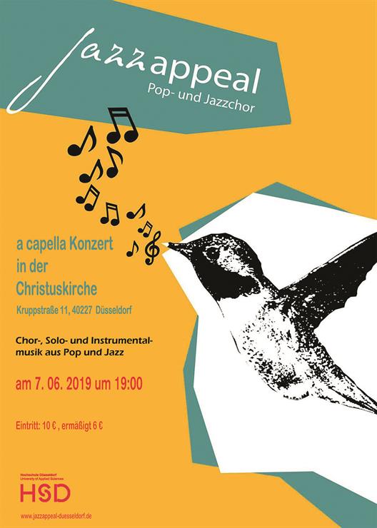 Pop- und Jazzchor Jazzappeal der Hochschule Düsseldorf